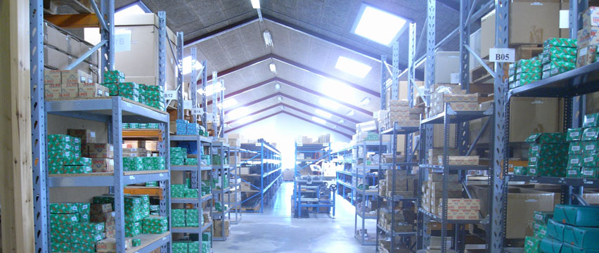 One of our warehouses in Loesning